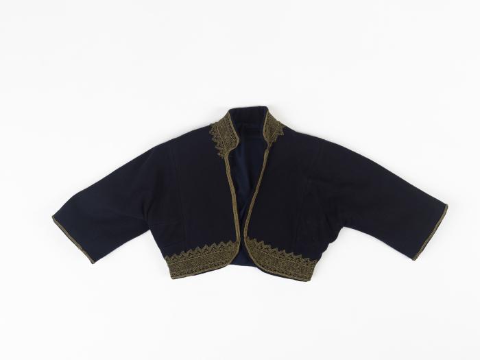 ΓΙΛΕΚΟ (ΚΟΝΤΟΣΙ) ΠΑΡΑΔΟΣΙΑΚΗΣ ΦΟΡΕΣΙΑΣ ΑΛΕΞΑΝΔΡΕΙΑΣ ΜΕ ΜΠΛΕ ΣΑΓΙΑ ΓΥΝΑΙΚΕΙΟ