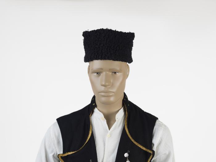 MEN’S HAT OF THE TRADITIONAL COSTUME OF EPISKOPI, NAOUSSA