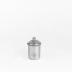 METAL STORAGE CONTAINER WITH A LID