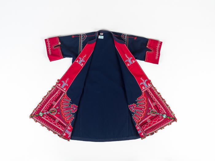 WOMEN’S OVERCOAT (SAYIAS) OF THE TRADITIONAL COSTUME OF DRYMOS